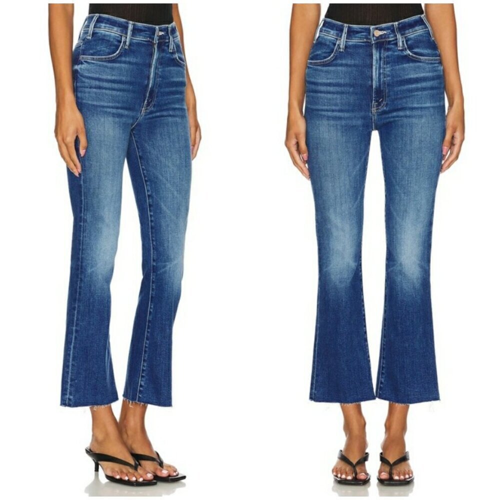 💕MOTHER💕 The Hustler Ankle Fray Jeans ~ Grasping At Straws 31 NWOT - Picture 11 of 16